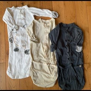 3-6 month Goumi baby gowns